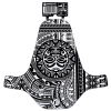 Face Fender Tribal