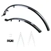 Oxford 700c Hybrid 46mm Mudguard Set Black2