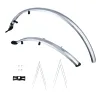 Oxford 700c Hybrid 46mm Mudguard Set Silver2