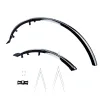 Oxford 700c Hybrid 56mm Mudguard Set Black2