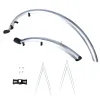 Oxford 700c Hybrid 56mm Mudguard Set Silver2