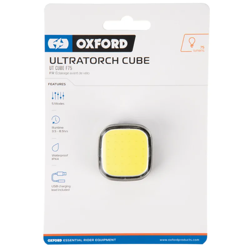 Oxford Ultratorch Cube F75 Front LED3