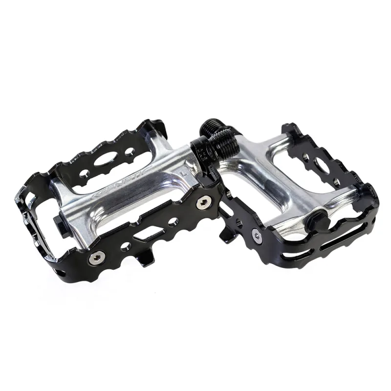 Genetic Black/Silver Pro MTB Pedal