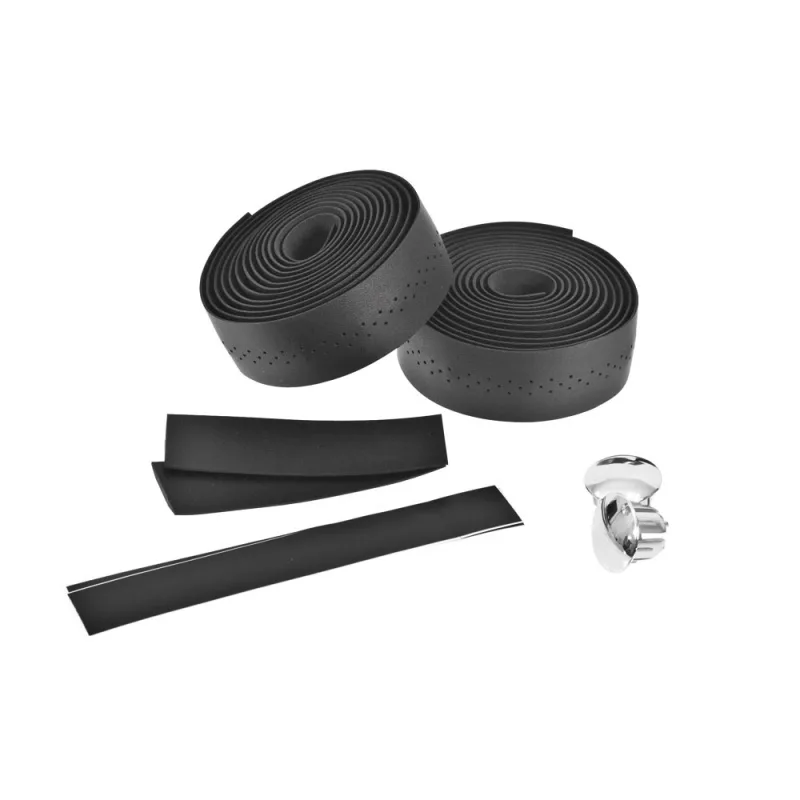 Genetic Black Classic Perforated Bar Tape