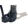 2 Stage Barrel with Foot Plate and Gauge - Black