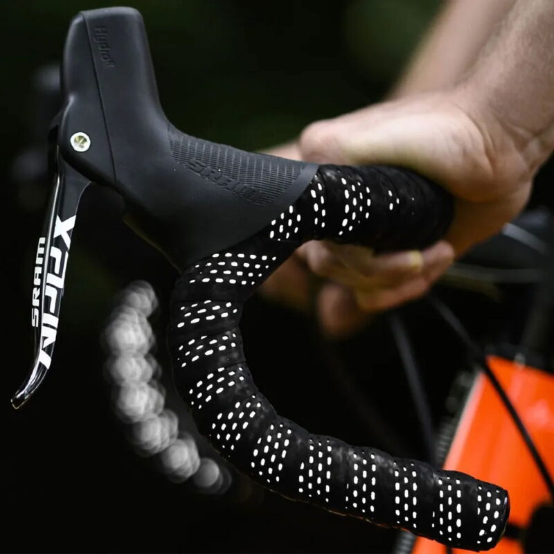 Kinesis 4 Seasons Reflective Bar Tape Black - Image 3